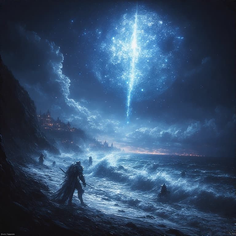 An illustration of the coming of the Miuris